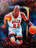 Alex L- Michael Jordan- Handgeschilderd (100%)- Origineel, Ophalen of Verzenden