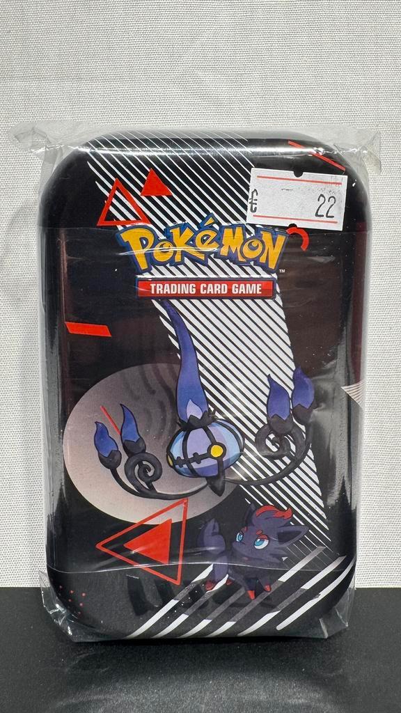 Unova Black bolt White flare Mini tin, Hobby en Vrije tijd, Verzamelkaartspellen | Pokémon, Nieuw, Ophalen of Verzenden