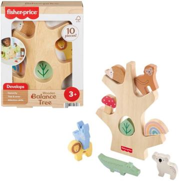Fisher-Price: Houten Balansboom beschikbaar voor biedingen