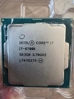 Intel core i7 8700K, Computers en Software, Processors, LGA 1151, Verzenden, Zo goed als nieuw, Intel Core i7
