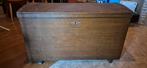 Antieke houten kist, Ophalen, Gebruikt, 50 tot 75 cm, 75 tot 100 cm