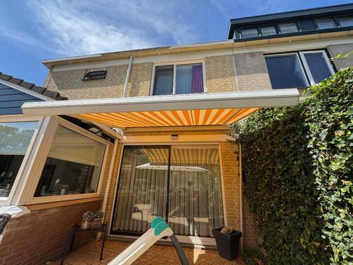 knikarm zonnenscherm (elektrisch), Tuin en Terras, Zonneschermen, Gebruikt, Knikarmscherm, 150 tot 300 cm, 250 cm tot 450 cm, Elektrisch