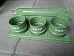 Zand Zeep en Soda emaille groen, Ophalen of Verzenden