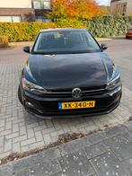 Volkswagen Polo 1.0 TSI 95pk 2019 Zwart, Auto's, Volkswagen, Voorwielaandrijving, Zwart, Zwart, Origineel Nederlands