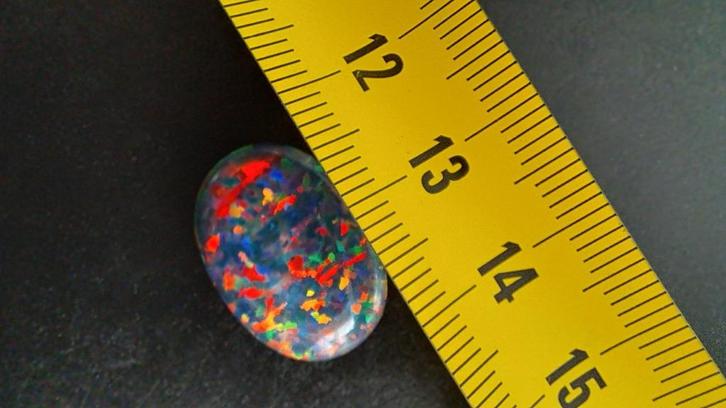 zwarte opaal Cabochon, Sieraden, Tassen en Uiterlijk, Edelstenen, Nieuw, Ophalen of Verzenden