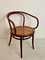 Thonet Ligna Stoel met Webbingsitje - Vintage, Huis en Inrichting, Ophalen, Gebruikt, Bruin, Thonet frans vintage webbing