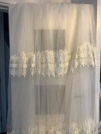 Gordijn, Huis en Inrichting, Stoffering | Gordijnen en Lamellen, Ophalen of Verzenden, Nieuw, Crème, 200 cm of meer