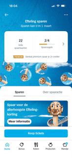 Volle kaarten AH Efteling zegels, Tickets en Kaartjes, Drie personen of meer, Kortingskaart