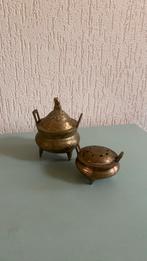 Bronzen wierookbranders, Ophalen of Verzenden, Brons