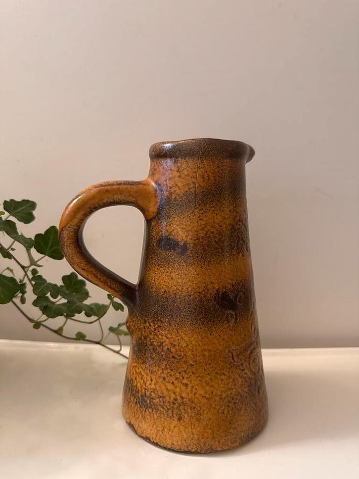 Keramieken jaren 70 vaas, Antiek en Kunst, Antiek | Vazen, Ophalen of Verzenden