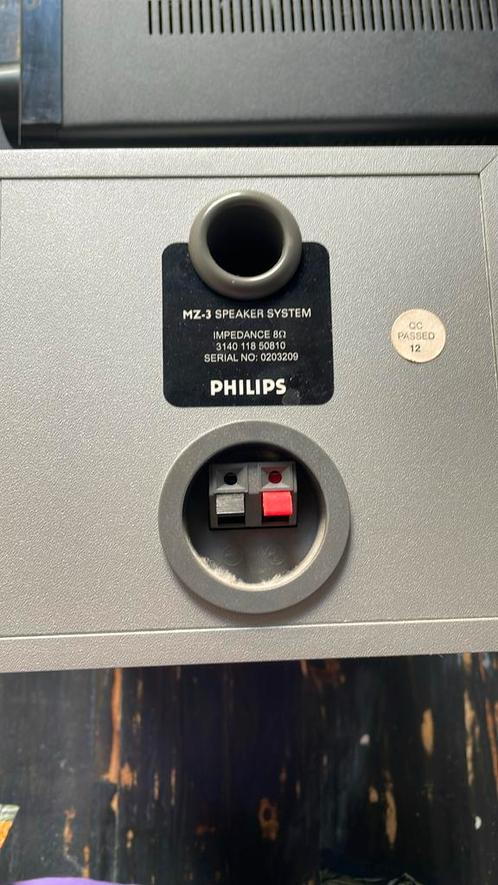 Philips MZ-3 speakers, Audio, Tv en Foto, Luidsprekers, Gebruikt, Philips, Ophalen