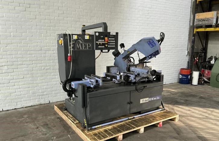 Mep Shark 282 NC | Halfautomatische Lintzaag, Doe-het-zelf en Verbouw, Gereedschap | Overige machines, Zo goed als nieuw, Ophalen of Verzenden