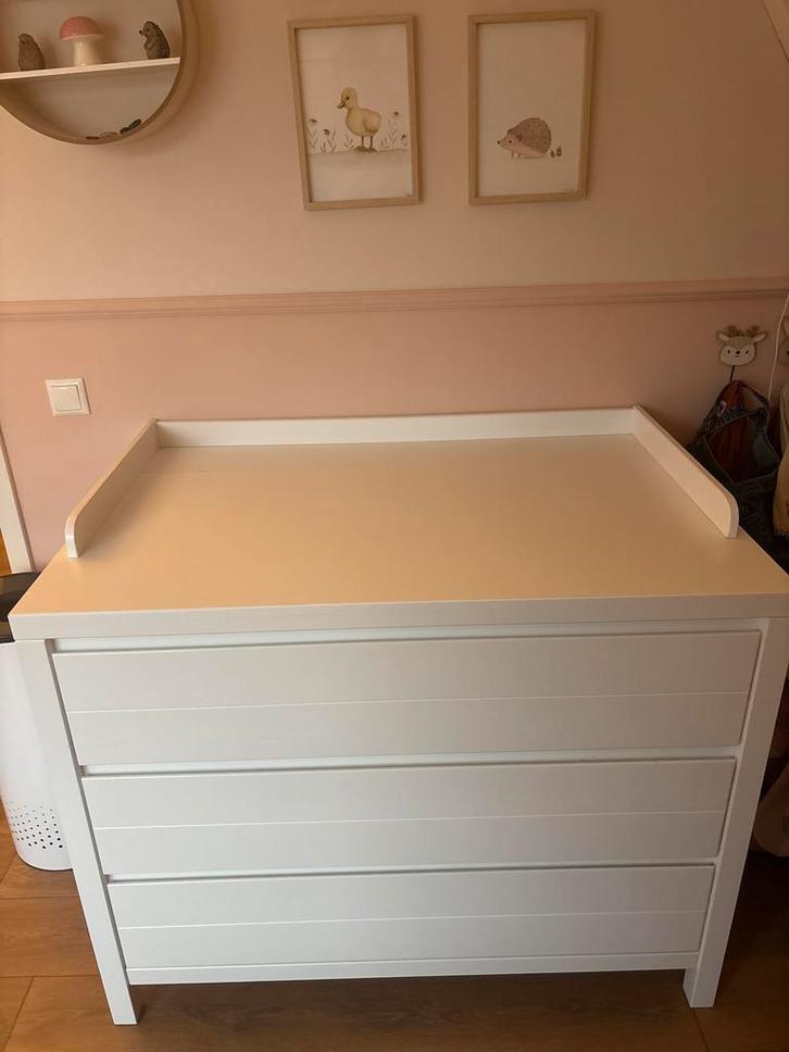 Bopita Commode met Bladvergroter verlengstuk, Kinderen en Baby's, Kinderkamer | Commodes en Kasten, Gebruikt, Commode, Opstaande rand