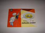 Leuke reclamefolder van Hollandia melkproducten +/-1957, Boeken, Folder, Gelezen, Hollandia melkproducten, Ophalen of Verzenden