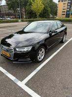 Audi A4 1.4 TFSI sport lease edition 2018 zwart, Auto's, 65 €/maand, Stof, Zwart, A4