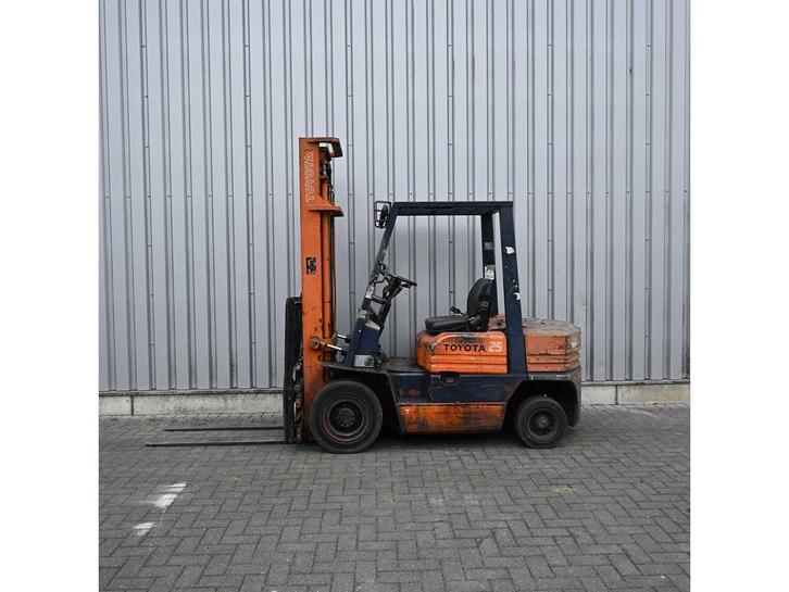 Toyota - 1991 - 02 5FDF 25 - Vorkheftruck, Zakelijke goederen, Machines en Bouw | Heftrucks en Intern transport, Heftruck, Overige aandrijving