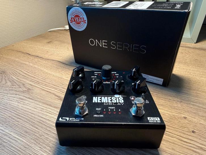 Source Audio SA260A One Series Nemesis Delay ADT, Muziek en Instrumenten, Effecten, Zo goed als nieuw, Delay of Echo, Ophalen of Verzenden