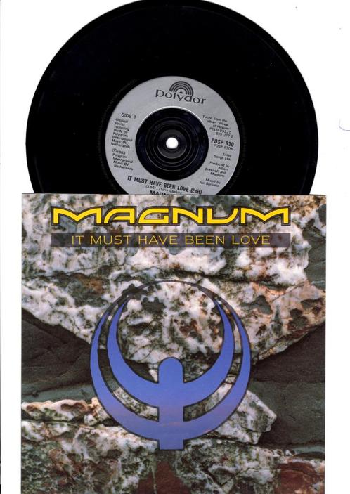 MAGNUM - IT MUST HAVE BEEN LOVE [BIJZONDERE HOES]   [7''] //, Cd's en Dvd's, Vinyl Singles, Zo goed als nieuw, Single, Rock en Metal