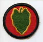 WO2 US 24th Infantry Division patch, Ophalen of Verzenden, Landmacht, Amerika, Embleem of Badge