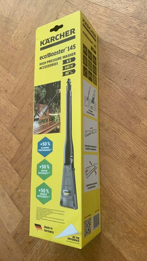 Karcher eco!Booster 145 (K5), Tuin en Terras, Hogedrukreinigers, Nieuw, Elektrisch, Met regelbare waterdruk, Ophalen of Verzenden
