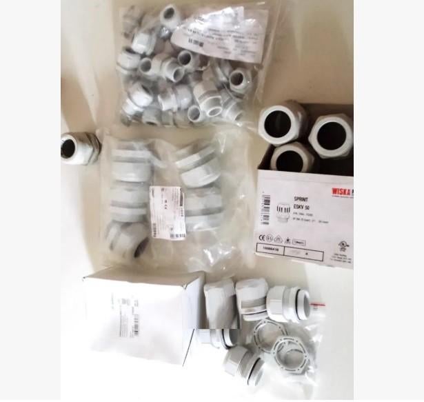 Kabelwartels met Moeren 3 st 21-35mm, en nog andere maten, Ophalen of Verzenden, Nieuw, Minder dan 50 mm, Bouten of Moeren