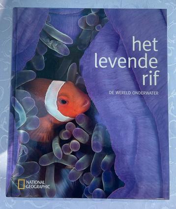 Boek Het levende rif groot & dik met mooie foto’s & CD! beschikbaar voor biedingen
