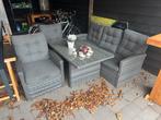 Heel mooi Loungeset compleet met kussens, Tuin set, Ophalen of Verzenden, Tuin set, Wicker