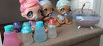Glitter Babyz met Badje en Flesjes, Ophalen of Verzenden, Gebruikt, Babypop