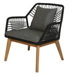 Moderne 5-delige Loungeset – Comfort & Stijl voor in de Tuin, 5 zitplaatsen, Hardhout, Nieuw, Ophalen of Verzenden