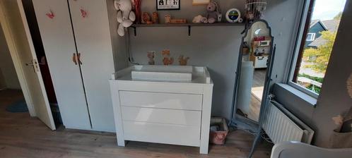 kidsmill commode hoogglans wit 60x120, Kinderen en Baby's, Kinderkamer | Commodes en Kasten, Gebruikt, 90 tot 105 cm, 100 cm of meer