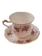 Royal Ascot society rose kop en schotel, Ophalen of Verzenden, Zo goed als nieuw, Porselein, Kop en/of schotel