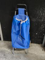 Blauwe boodschappentrolley, Ophalen of Verzenden, Zo goed als nieuw