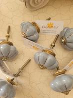 Nieuwe porseleinen kastknoppen Clayre & Eef p/st 2.95, Ophalen of Verzenden