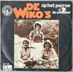 VINYL SINGLE DE WIKO'S - OP HET PERRON, Gebruikt, 7 inch, Single, Ophalen of Verzenden