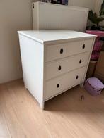 Wit ladekastje met zwarte handgrepen - Voor 8 december!, Huis en Inrichting, Kasten | Dressoirs, Overige materialen, Minder dan 50 cm