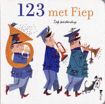 123 met Fiep - Fiep Westendorp(Kartonboek)"" beschikbaar voor biedingen
