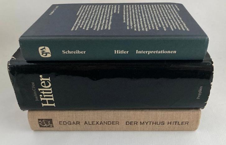 3 Duitstalige boeken over Hitler - 1937, Boeken, Oorlog en Militair, Gelezen, Algemeen, Tweede Wereldoorlog, Ophalen of Verzenden