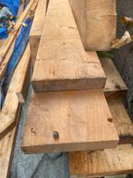 Hout bouw restant, Tuin en Terras, Palen, Balken en Planken, Planken, Ophalen of Verzenden, Zo goed als nieuw, Hardhout