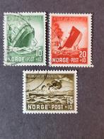 Noorwegen 1944, Ophalen of Verzenden, Noorwegen, Gestempeld