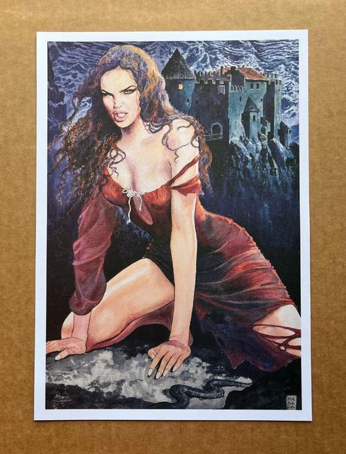 Manara - Kunstillustratie - Xenia de nimf van de Dolomieten, Boeken, Stripboeken, Nieuw, Verzenden