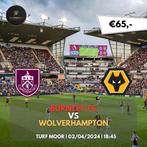 Tickets Burnley - Wolverhampton (Premier League), Tickets en Kaartjes, Sport | Voetbal, April, Twee personen