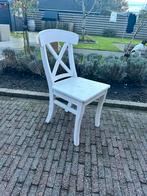 Stoel x 6 wit gratis, Ophalen, Gebruikt, Kunststof