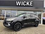 Ford KUGA 1.5 EcoBoost ST Line 180 PK Automaat PANO AWD Navi, Auto's, Ford, Automaat, 4 cilinders, Parkeercamera, Zwart