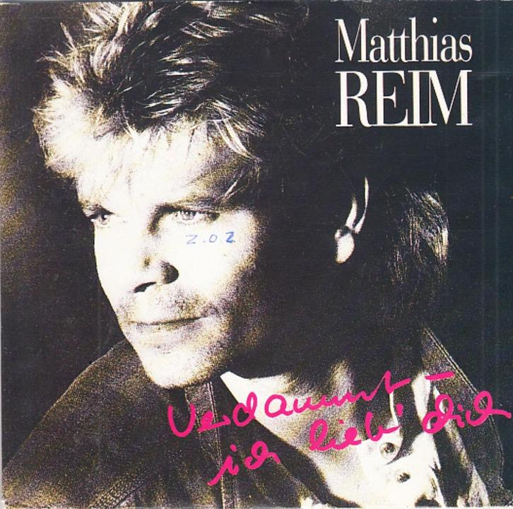 matthias reim - verdammt ich lieb dich ( 1990), Cd's en Dvd's, Vinyl Singles, Single, Pop, 7 inch, Ophalen of Verzenden