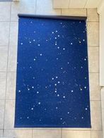 Rolgordijn verduisterend met sterren, Ophalen, Blauw, 50 tot 100 cm, Zo goed als nieuw