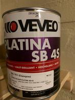 Veveo platina SB Ral 7011, Doe-het-zelf en Verbouw, Verf, Beits en Lak, Minder dan 5 liter, Ophalen of Verzenden, Zo goed als nieuw