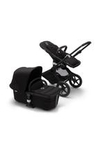 Bugaboo Fox2 all black compleet incl. accessoires, Ophalen of Verzenden, Zo goed als nieuw, Bugaboo