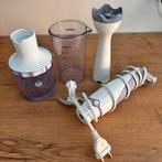 Phillips staafmixerset, 2 snelheden, Ophalen of Verzenden, Zo goed als nieuw, Vaatwasserbestendig