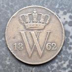 Mooie 1 cent 1862, Postzegels en Munten, Munten | Nederland, Ophalen of Verzenden, Koning Willem III, 1 cent, Losse munt