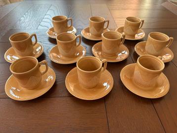 Pagnossin Treviso Italy 769, vintage ‘70, 10x kop en schotel beschikbaar voor biedingen